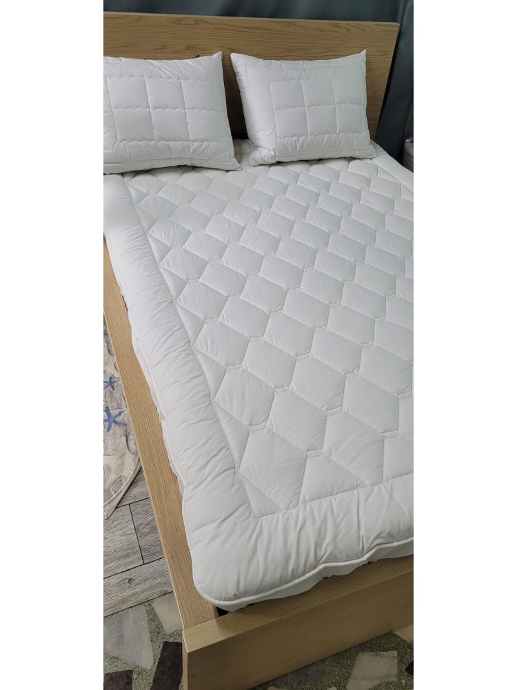 YÜN YATAK KORUYUCU PED 160X200 CM